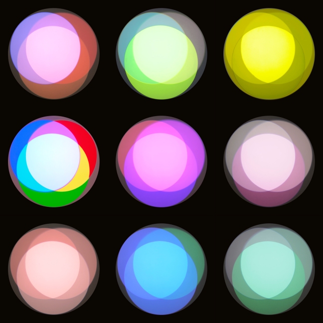 Colour circles grid 1500